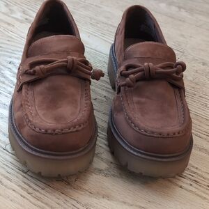 H&M Chocolate Brown Loafers
